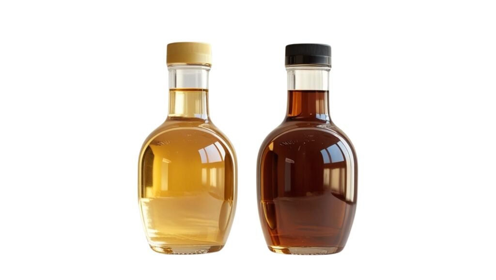 organic light and dark agave syrup